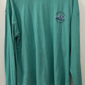 NWT Classic Colors Teal Long Sleeve Shirt with New Orleans Graphics - 2XL